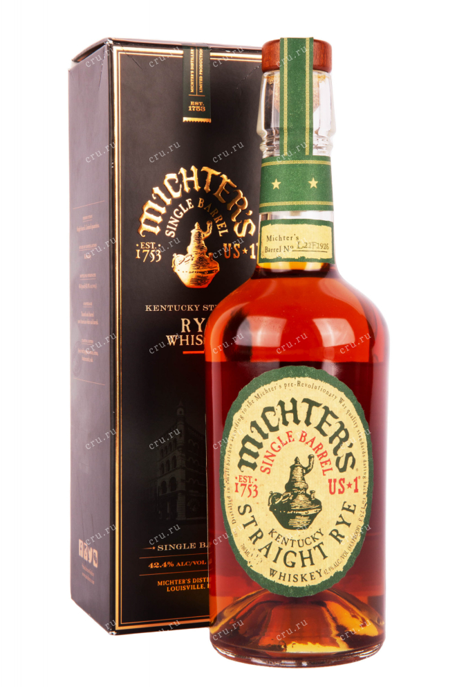 Виски Michter's US 1 Strength Rye with gift box  0.7 л