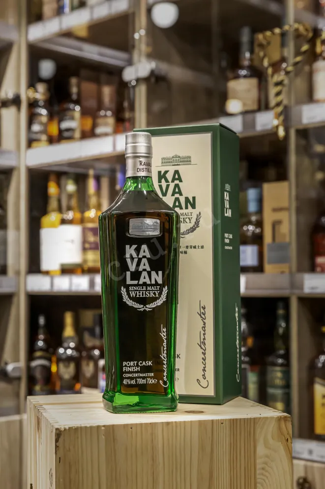 В магазине Крю Профи Kavalan Concertmaster Port Finish gift box 0.7 л