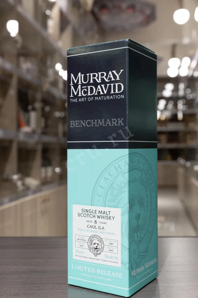 В магазине Крю Профи Murray McDavid Benchmark Caol Ila 8 Years Old gift box 0.7 л