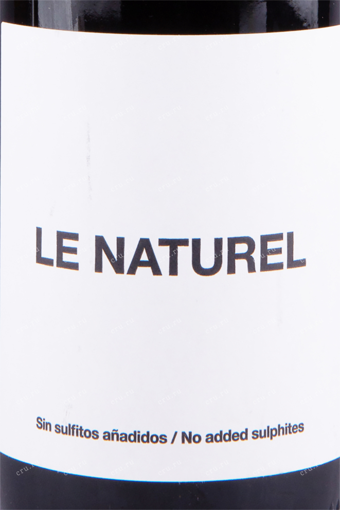 Этикетка вина Le Naturel Navarra DO 0.75