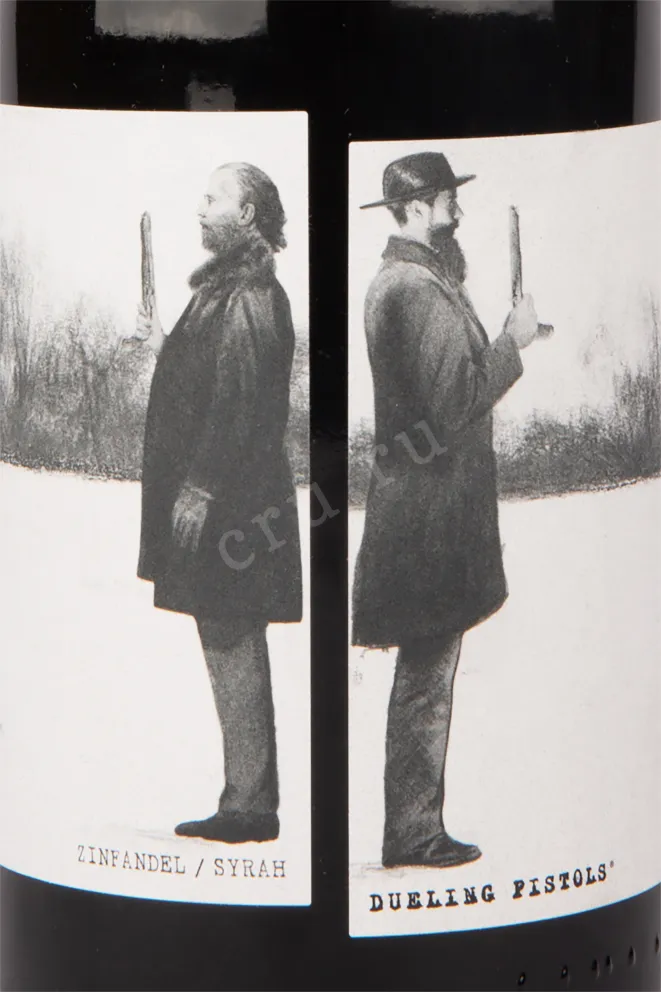 Вино Dueling Pistols Dry Creek Valley Zinfandel Syrah 2016 0.75 л