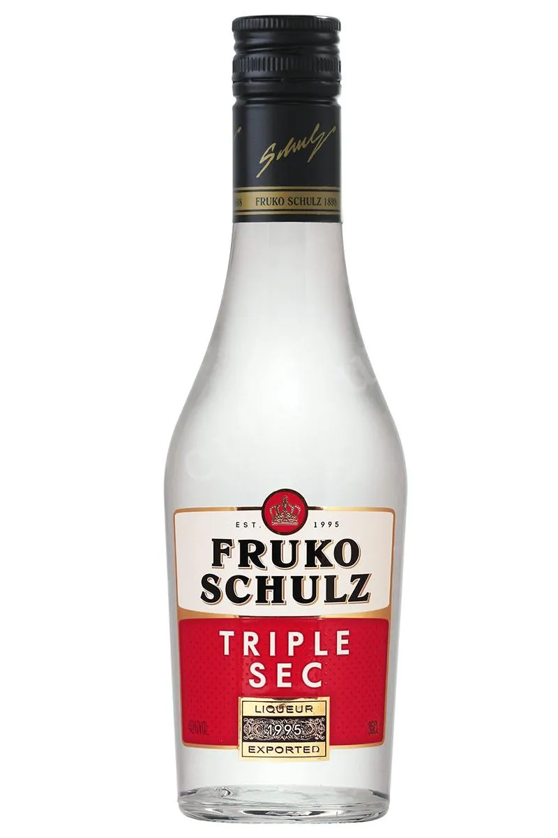 Фото — Ликер Fruko Schulz Triple Sec  0.35 л