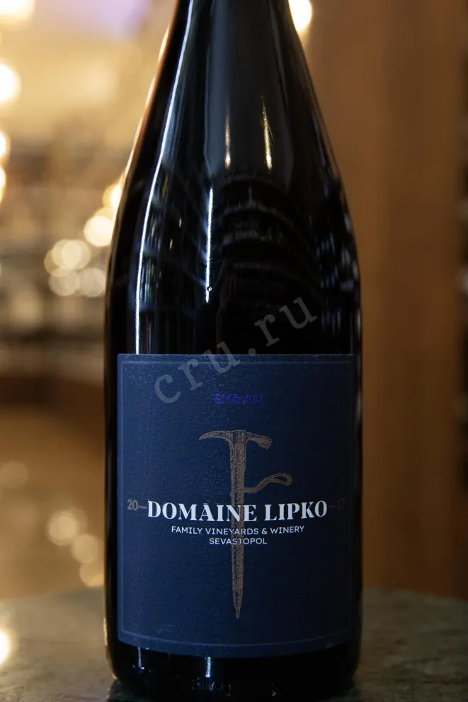 В магазине Крю Профи Domaine Lipko Syrah Cabernet Sauvignon 2023 0.75 л