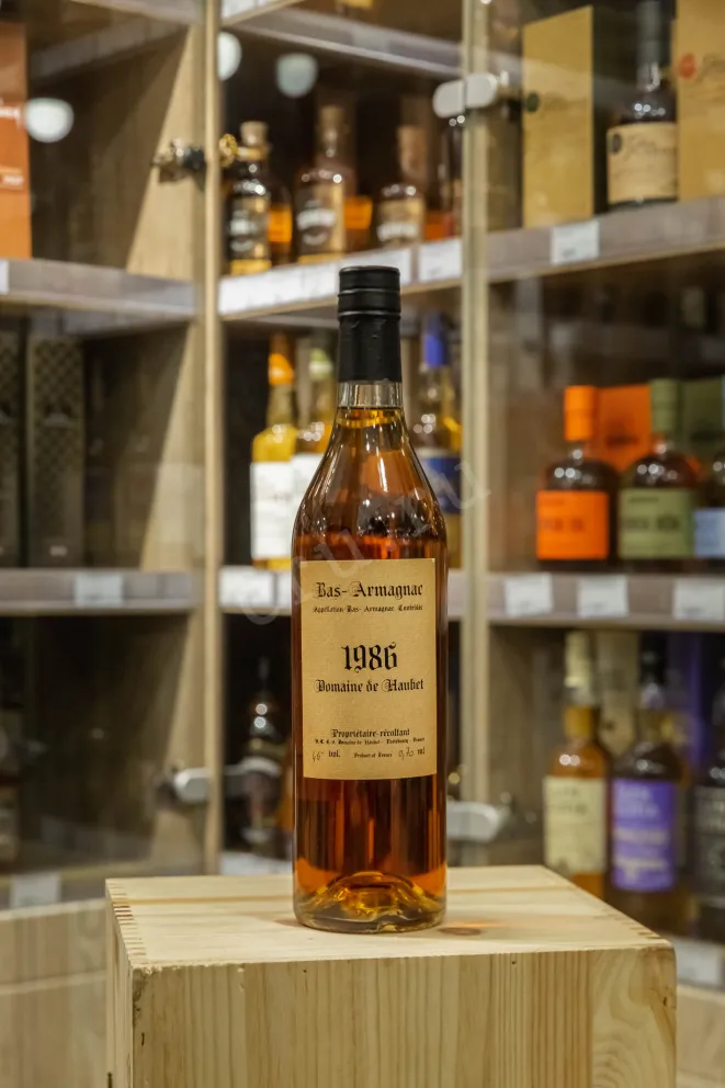 Арманьяк Domaine de Haubet 1986 0.7 л