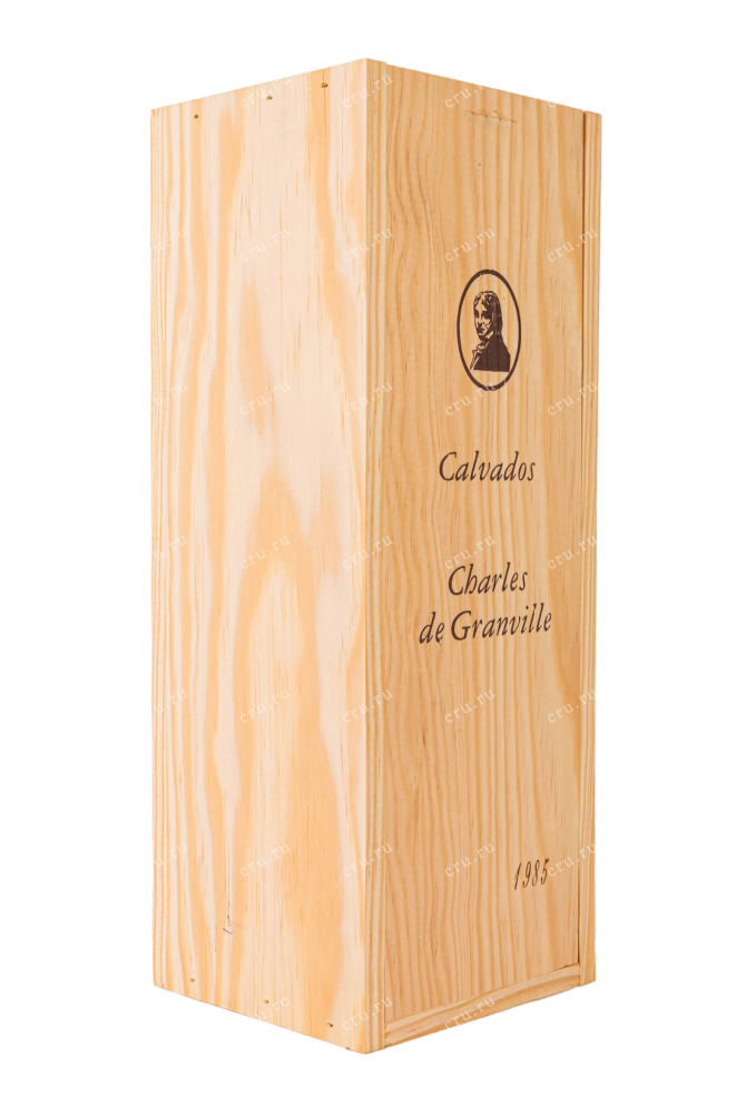 Деревянная коробка Charles de Granville wooden box 1985 0.7 л