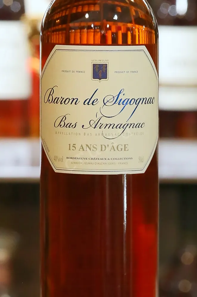 В магазине Крю Профи Baron de Sigognac 15 ans d'age 0.5 л