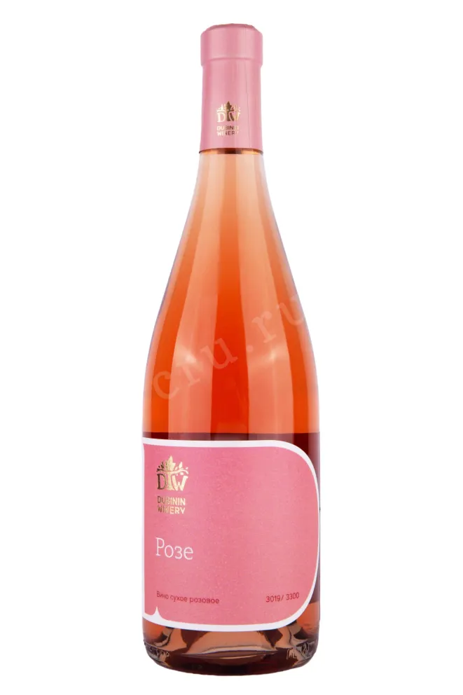 Вино Дубинин Вайнери Розе Мерло 2022 0.75 л