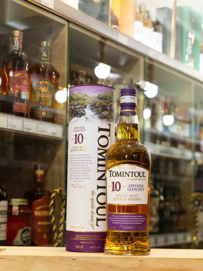 В магазине Крю Профи Tomintoul Speyside Glenlivet 10 years 0.7 л
