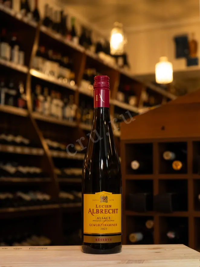 В магазине Крю Профи Lucien Albrecht Gewurztraminer Reserve 2023 0.75 л