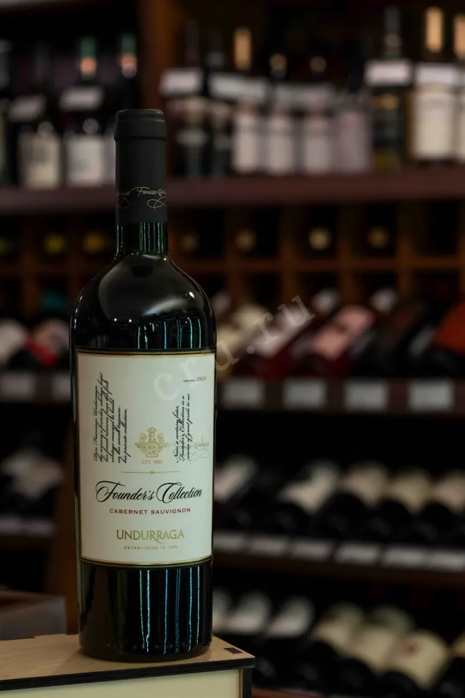 В магазине Крю Профи Undurraga Founder's Collection Cabernet Sauvignon DO 2021 0.75 л