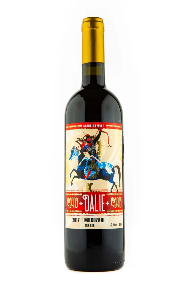Вино Dalie Mukuzani 2017 0.75 л