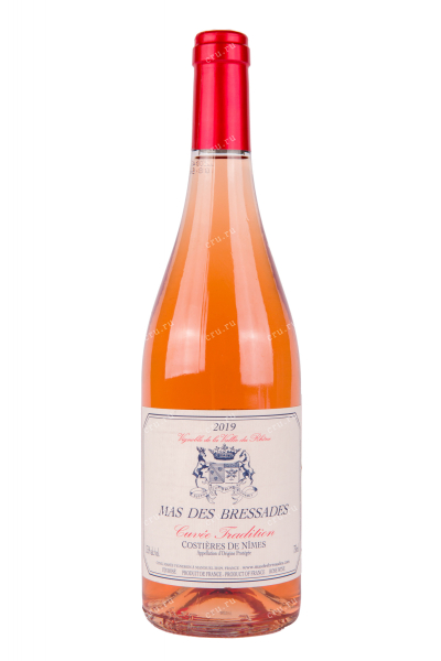 Вино Mas des Bressades Cuvee Tradition Rose 2019 0.75 л