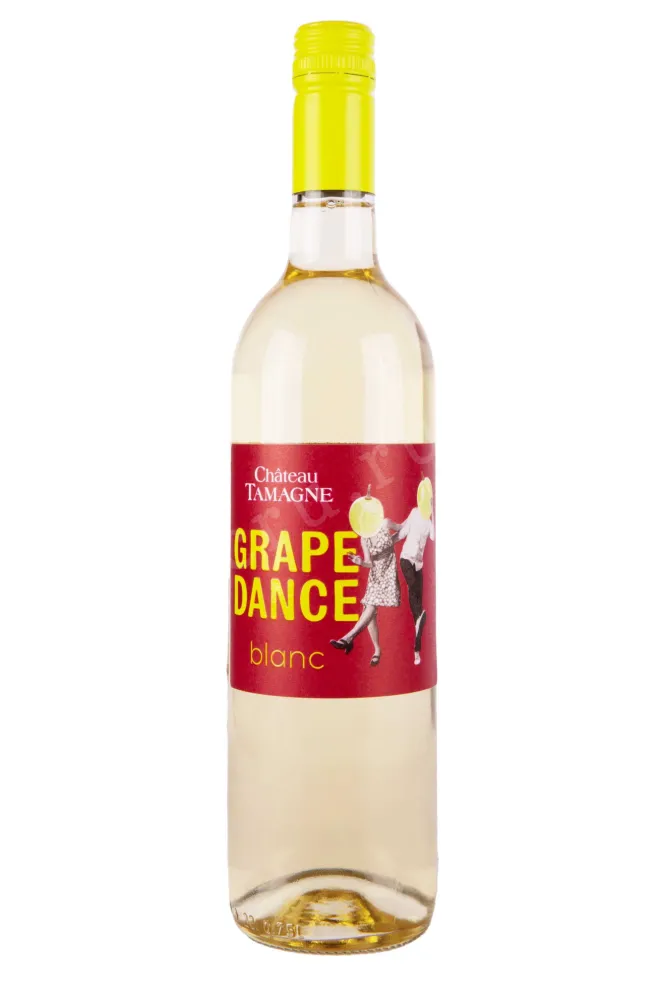 Вино Шато Тамань Грейп Дэнс белое полусухое 2023 0.75 л