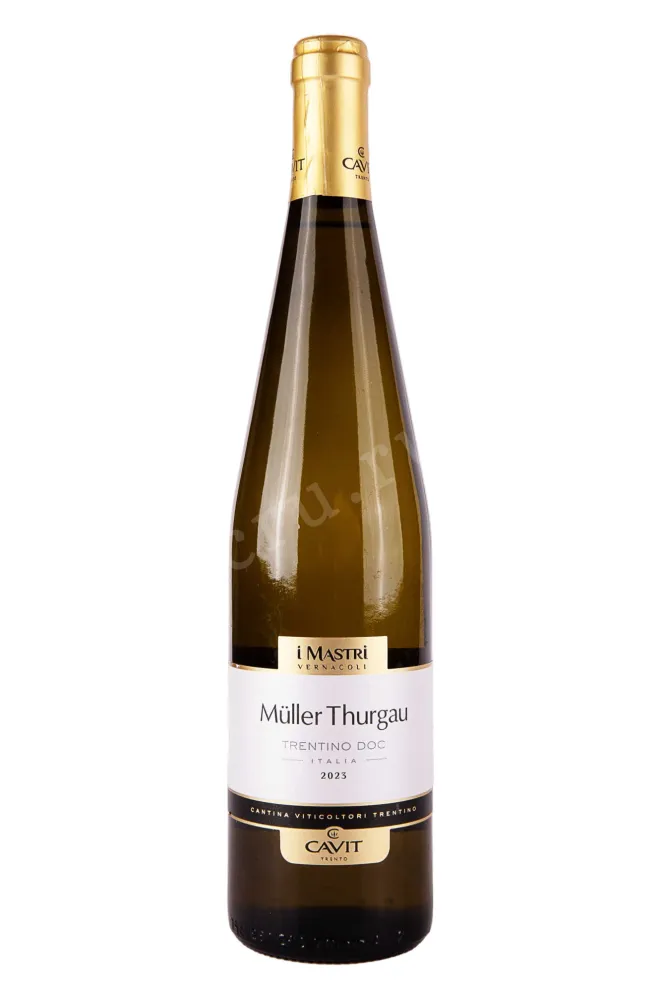 Вино Cavit Mastri Vernacoli Muller Thurgau 2023 0.75 л