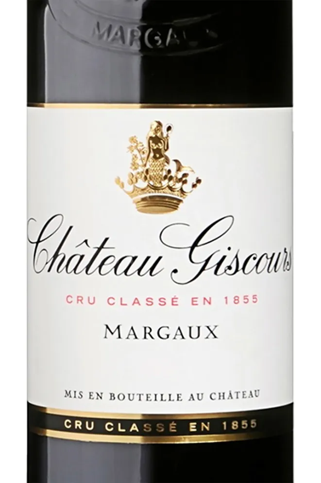Этикетка Chateau Giscours Margaux AOC Grand Cru Classe red dry 2006 0.75 л