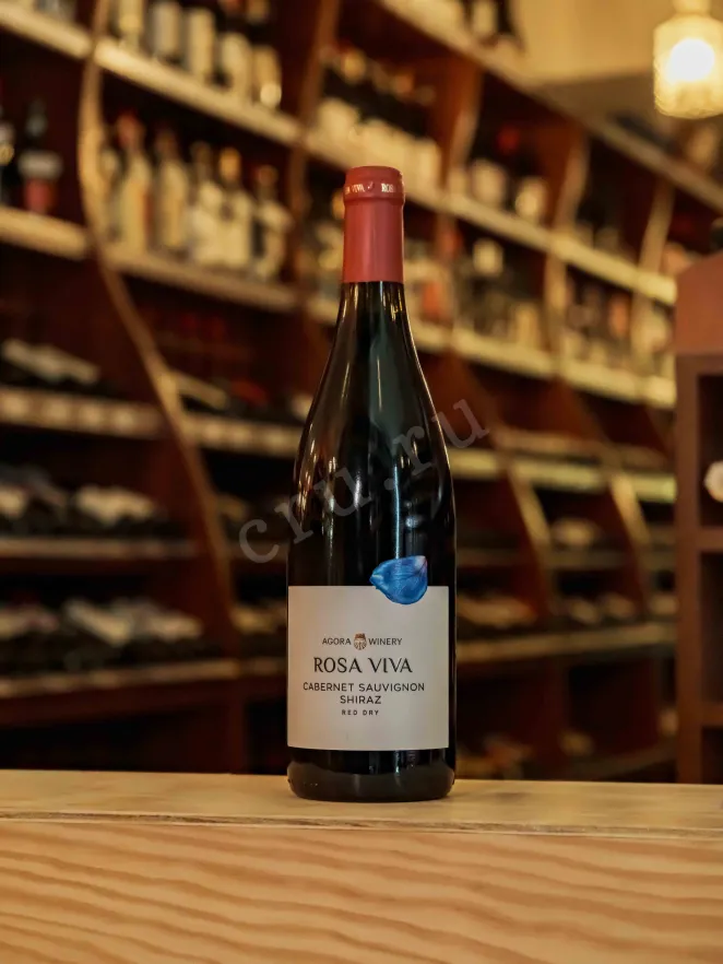 В магазине Крю Профи Agora Winery Rosa Viva Cabernet Sauvignon Shiraz 2024 0.75 л