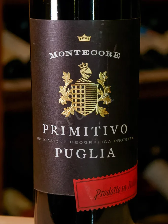В магазине Крю Профи Primitivo Puglia Montecore 2022 0.75 л