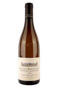 Вино Domaine Genot-Boulanger Puligny-Montrachet Premier Cru Les Folatieres 2018 0.75 л