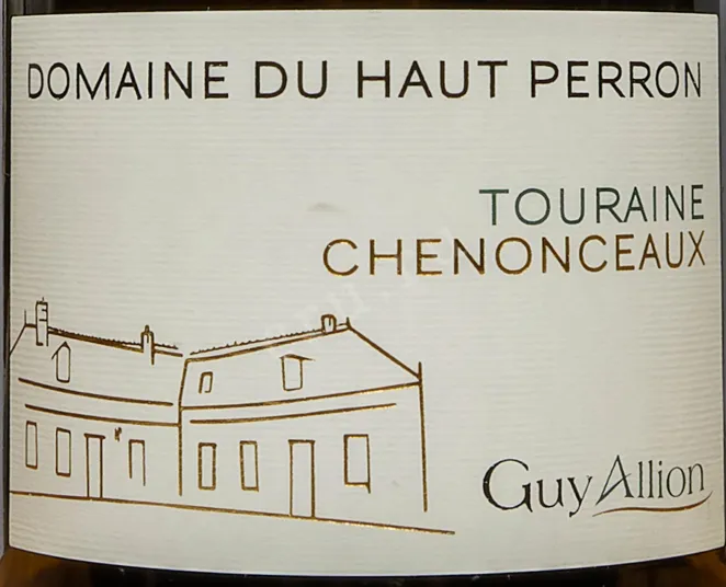 Этикетка Domaine Du Haut Perron AOC Touraine Chenonceaux 2021 0.75 л