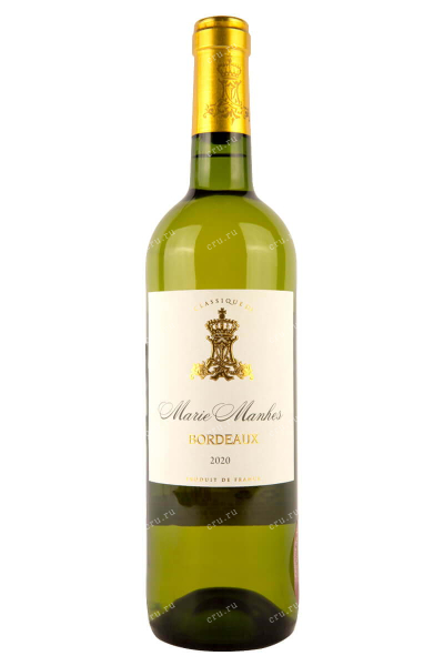 Вино Classique de Marie Manhes Bordeaux AOP 2020 0.75 л