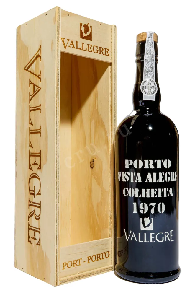 Портвейн Porto Vista Alegre Colheita in Wooden Box 1970 0.75 л