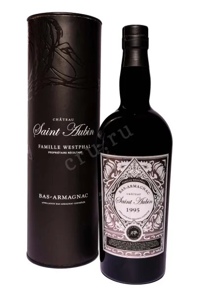 Арманьяк Saint Aubin Bas-Armagnac in tube 1995 0.7 л