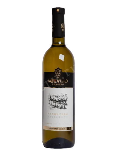 Вино Mtevino Rkatsiteli 2024 0.75 л