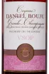 Этикетка Daniel Bouju VSOP in gift box 13 0.5 л