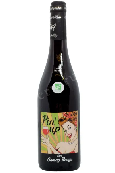 Вино Pin' Up Gamay Rouge Val de Loire, Pays de Retz IGP  0.75 л