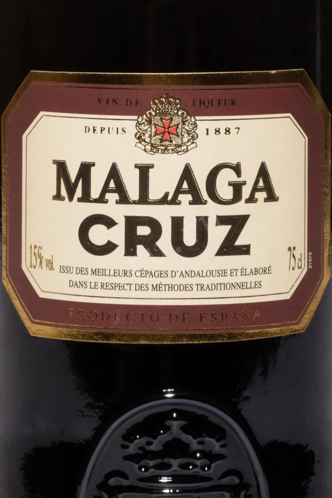 Этикетка Malaga Cruz 2023 0.75 л
