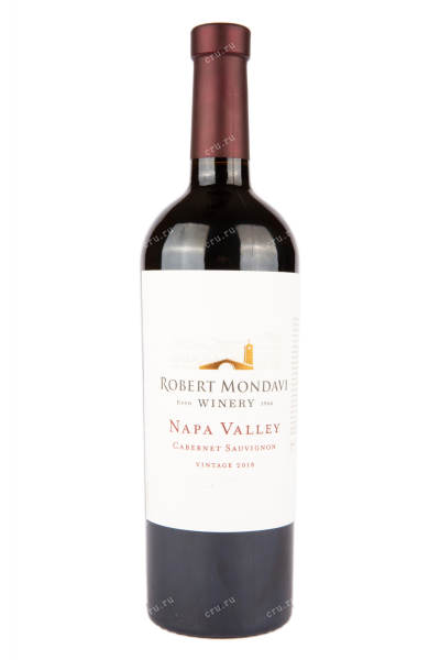 Вино Robert Mondavi Cabernet Sauvignon Napa Valley 2018 0.75 л