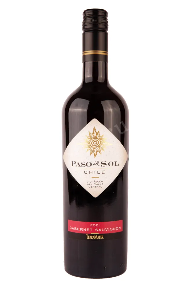 Вино TerraMater Paso Del Sol Cabernet Sauvignon 2021 0.75 л