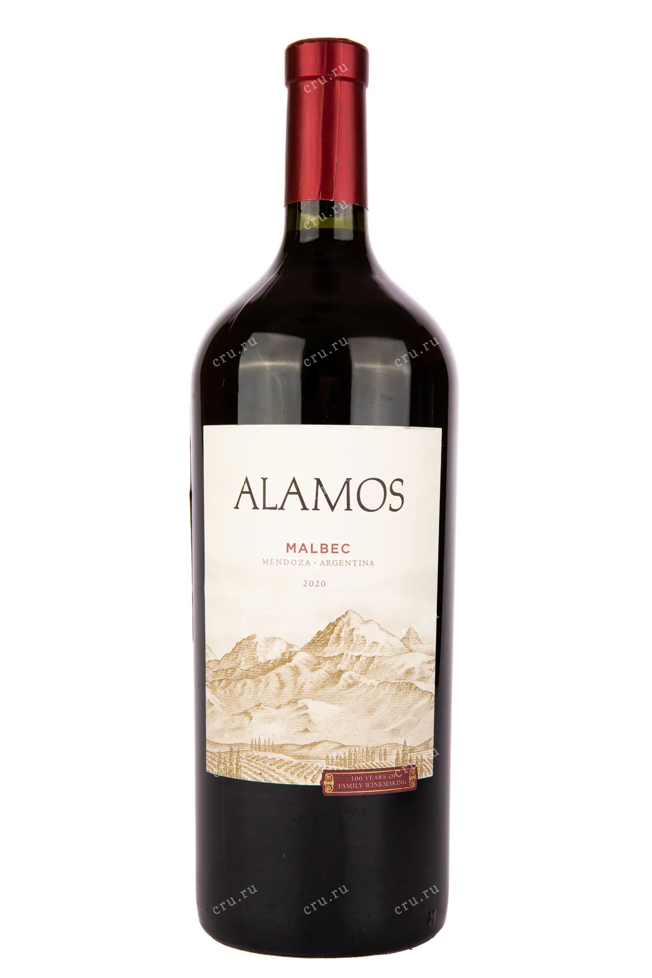 Фото — Вино Alamos Malbec 2021  1.5 л