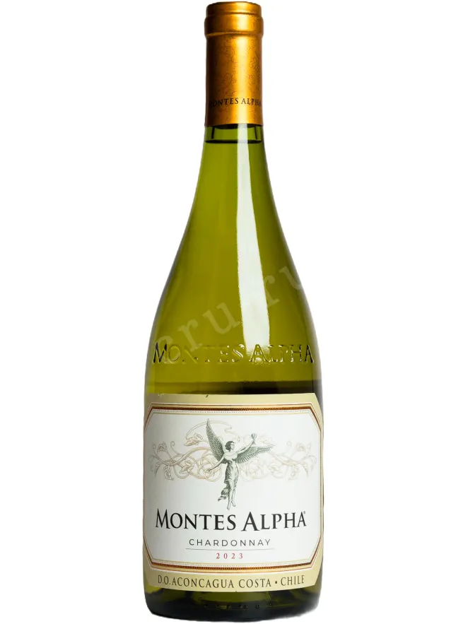 Вино Montes Alpha Chardonnay 2023 0.75 л