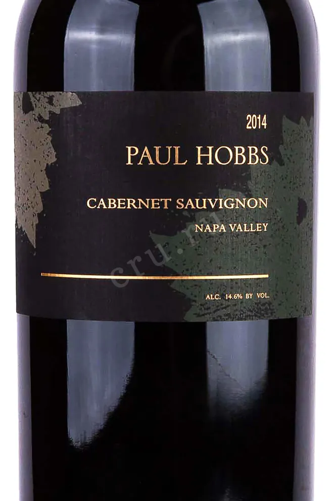 Этикетка Paul Hobbs Cabernet Sauvignon 2014 1.5 л