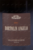 Этикетка игристого вина Бортолин Анджело Вальдоббьядене Просекк Супер Экстра Драй 2021 0.75