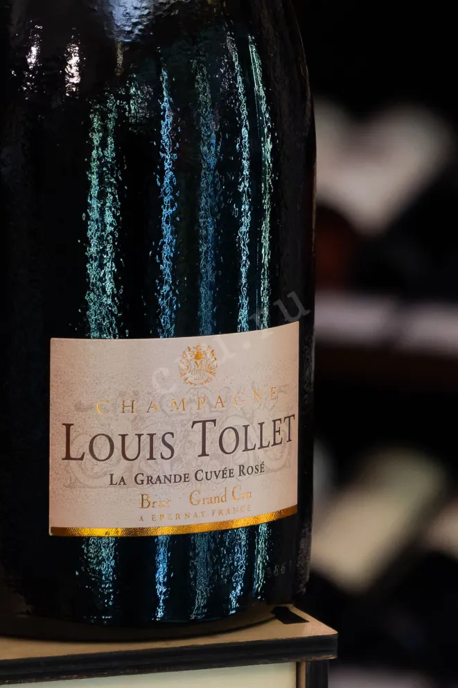 В магазине Крю Профи Louis Tollet La Grande Cuvee Rose Brut 2017 0.75 л