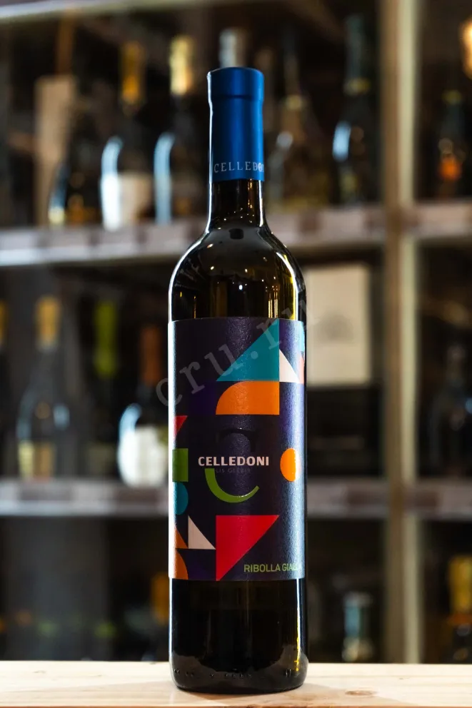 В магазине Крю Профи Celledoni Ribolla Gialla DOC 2023 0.75 л