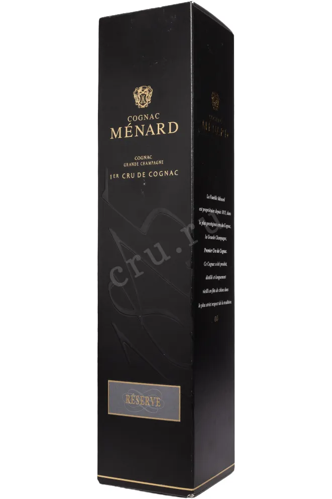 Подарочная коробка Menard Reserve 1er Cru De Cognac in gift box 2020 0.7 л