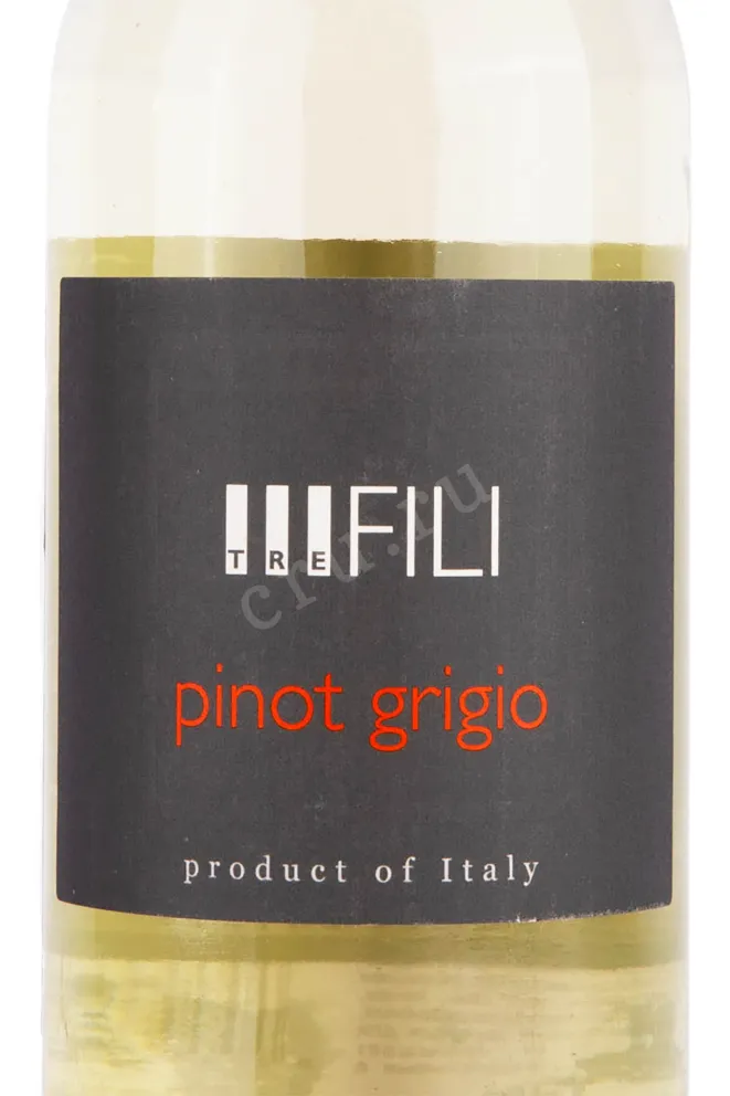 Вино Tre Fili Pinot Grigio 2022 0.75 л