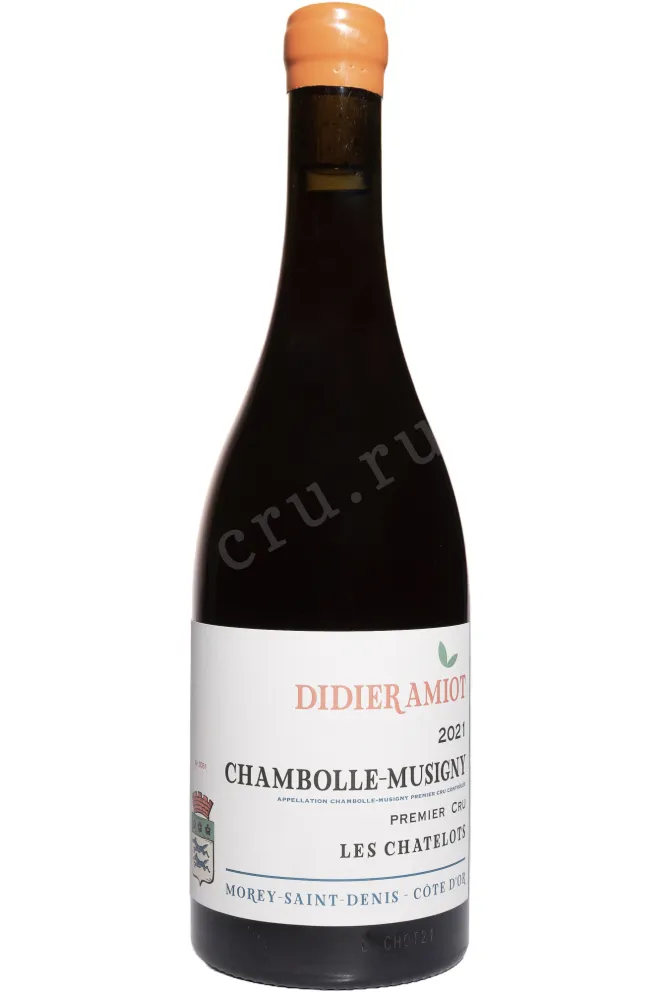 Вино Domaine Didier Amiot Les Chatelots Chambolle-Musigny Premier Cru AOC 2021 0.75 л