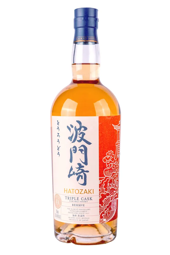 Бутылка Hatozaki Triple Cask Reserve in gift box 0.7 л