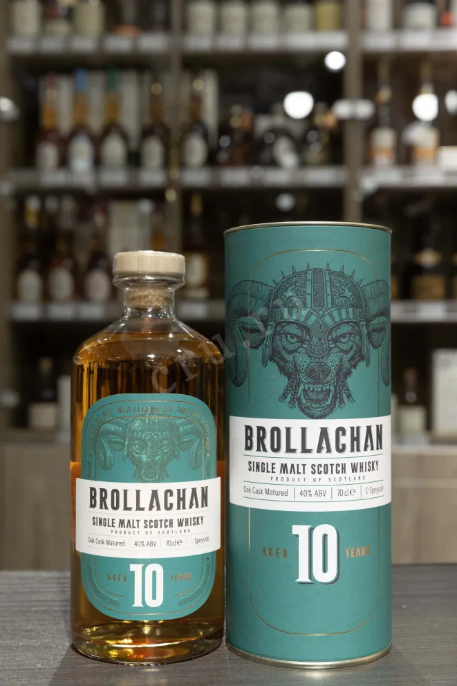 В магазине Крю Профи Brollachan 10 Years Old Oak Cask in tube 0.7 л