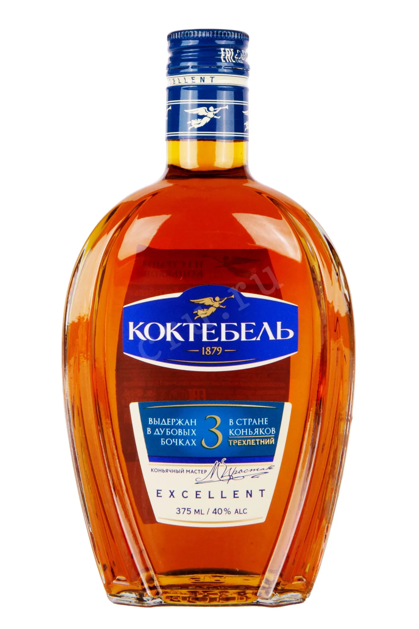 Фото — Коньяк Коктебель 3 года  0.375 л