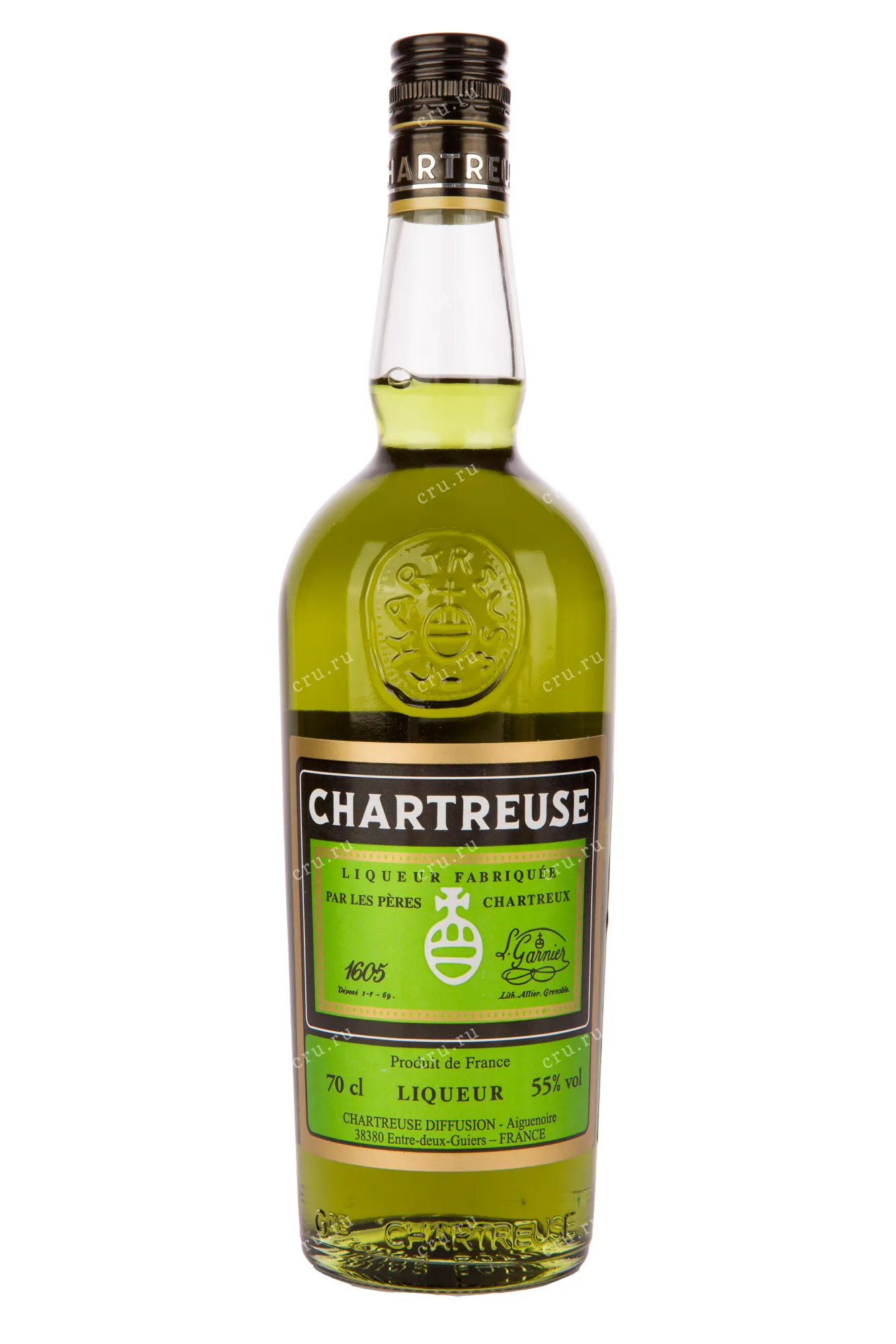 Фото — Ликер Chartreuse Verte  0.7 л