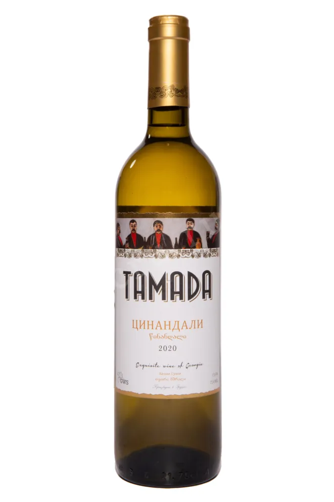 Вино Tamada Tsinandali 2018 0.75 л