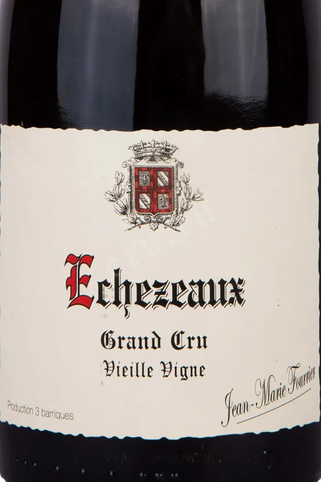 Этикетка Jean-Marie Fourrier Echezeaux Grand Cru Vieille Vigne 2019 0.75 л