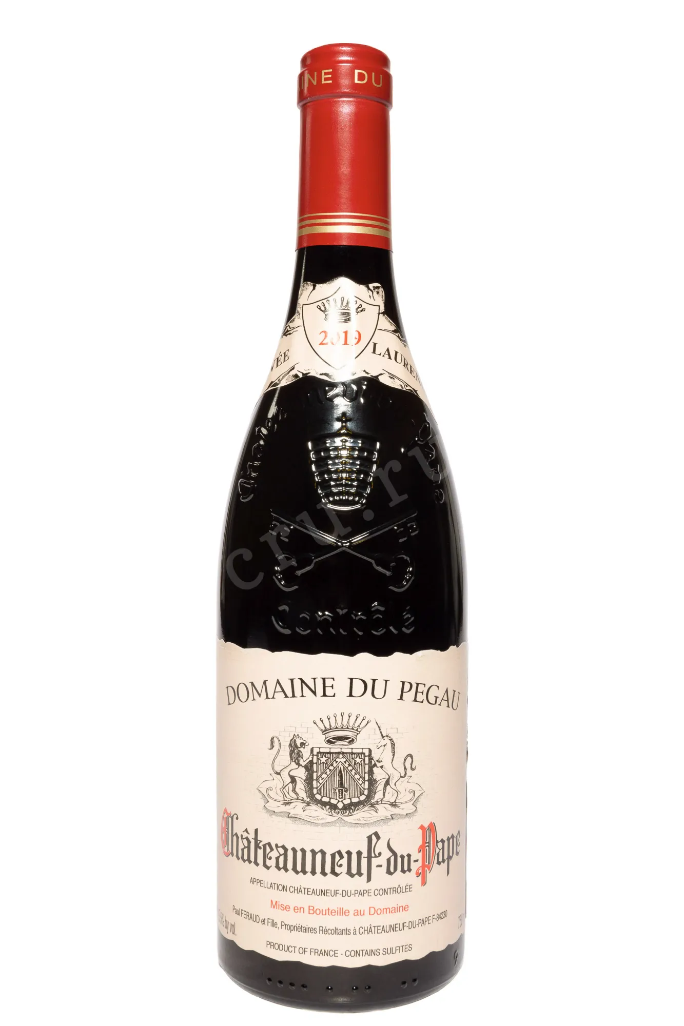 Фото — Вино Domaine du Pegau Cuvee Laurence Chateauneuf-du-Pape 2019 0.75 л