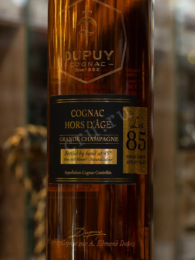 В магазине Крю Профи Dupuy Lot 85 Hors d'Age Grand Champagne AOC in gift box 0.7 л
