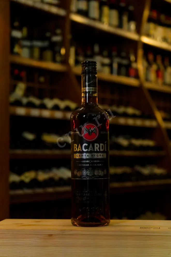 В магазине Крю Профи Bacardi Carta Negra 0.7 л